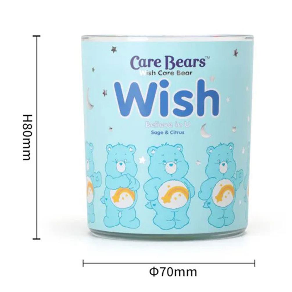 Care Bears Wish Sage & Citrus Glass Candle Extra Image 3